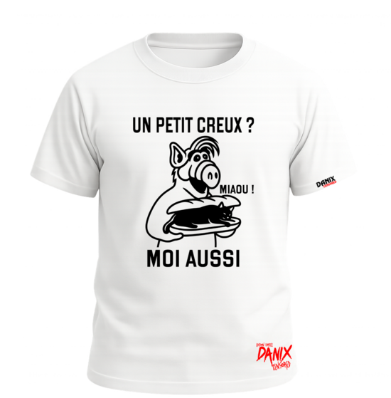 Tshirt ALF Un petit creux ? Moi aussi [DANIX CENSORED]